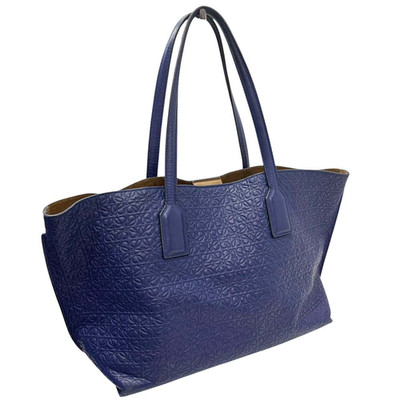 Loewe Repeat Anagram Tote Bag 305.89.N94 305 89 N94 Calfskin Leather From Japan