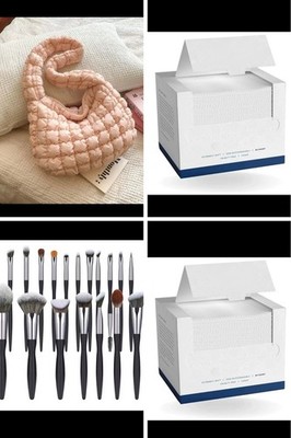 Beauty Self-Care Bundle   Makeup Brushes, Towels & Accessories