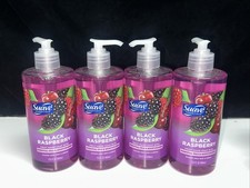 4 Pack Suave Essentials BLACK RASPBERRY Liquid Hand Soap 13.5oz FREE SHIP