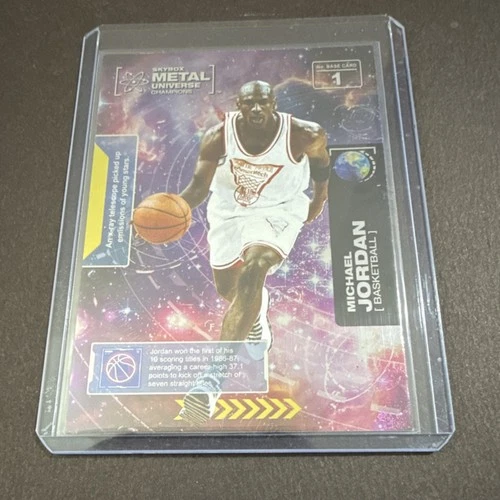 SkyBox 2021 Metal Universe Champions Michael Jordan #1 Basketball Base Set Card