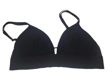 NWT - Lively Bralette Black Mesh Wireless Size Medium