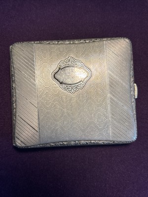 Alpaca Kraftalpacca Silver Antique Cigarette Case Holder - Rare