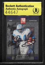 BAS 2002 Donruss Elite James Stewart #68 Authentic Auto 3c7