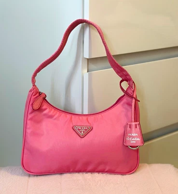 PRADA Leather Exterior Shoulder Bag Bags & Handbags for Women for