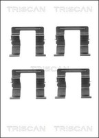 Triscan ZubehöRsatz Scheibenbremsbelag 8105 501584 FüR Mazda GG Station Wagon GY