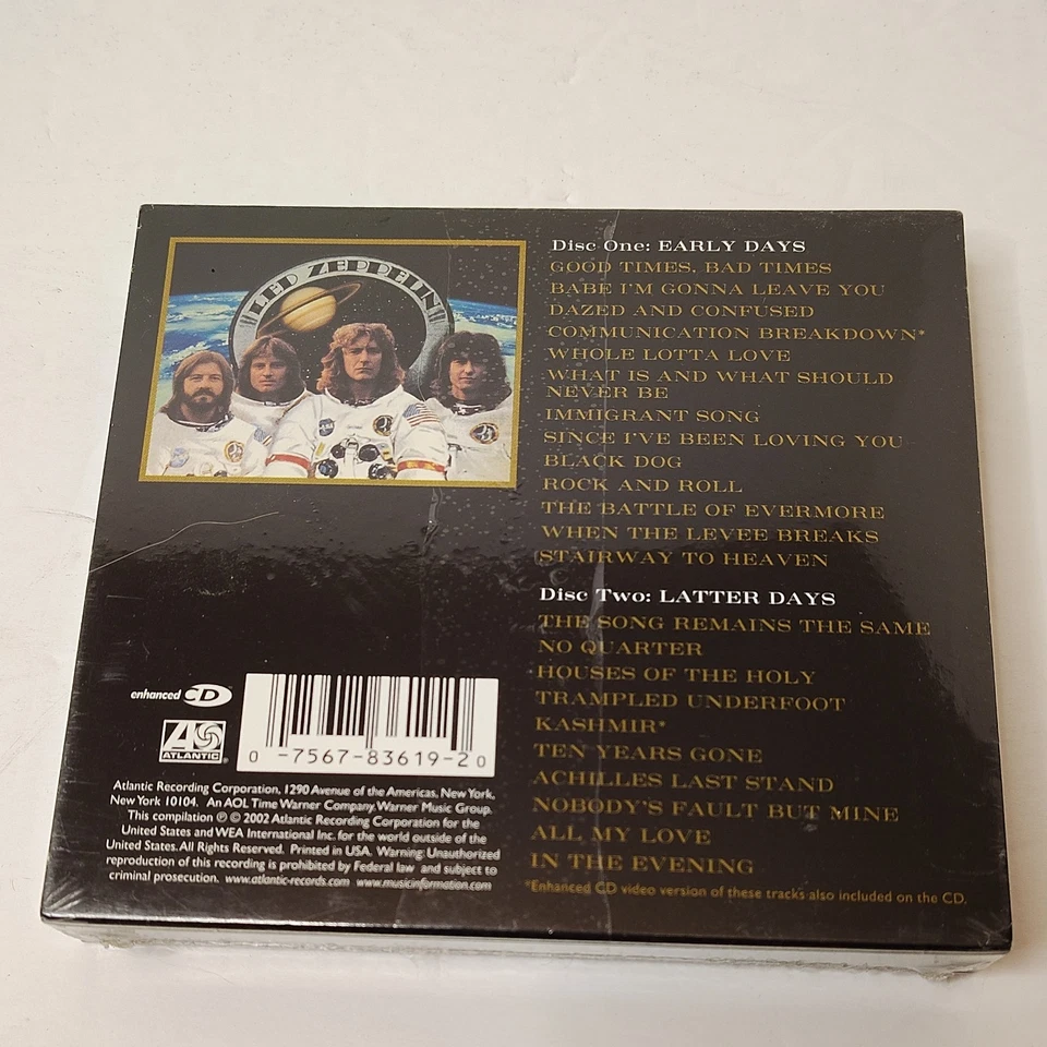 Led Zeppelin Early Days & Latter Days Volumes One And Two CD Set New and Sealed - Image 2 of 4