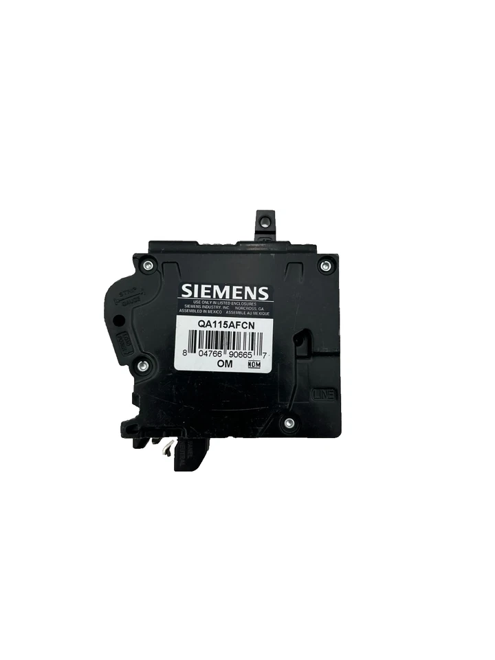 (10) Новый автоматический выключатель Siemens QA115AFCN AFCI 15A 1-полюсный 120/240 В - Изображение 2 из 3