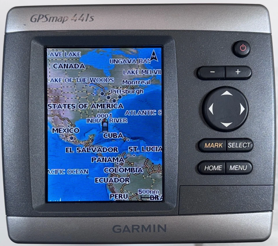 GARMIN GPSmap 441s ChartPlotter GPS Navigation, Sonar Sounder FishFinder  *NICE* - Image 2 of 4
