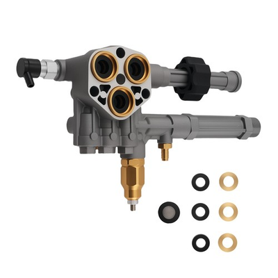 #ad Heavy Duty Washer Pump Head for SRMW 2.3 2.4 GPM AR43361 43361 Aluminum $74.97