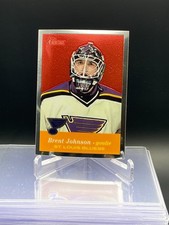 2001-02 Topps Heritage Refractors #58 Brent Johnson /558