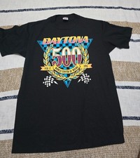 Vintage 1991 JERZEES NASCAR Daytona 500 Speed Weeks Daytona Int'l Speedway Shirt