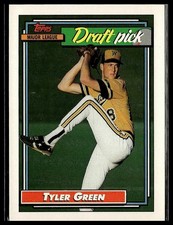 Tyler Green *ROOKIE CARD* (RC) 1992 Topps #764. rookie card picture