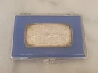 1oz .999 Fine Silver "Happy Father's Day" Art Bar **VINTAGE** ENGRAVED ON REAR