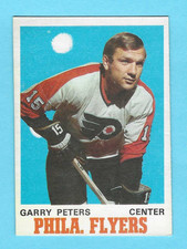 1970-71 OPC 196 Garry Peters Flyers! His Last Card! NM-MT!  *SET BREAK*