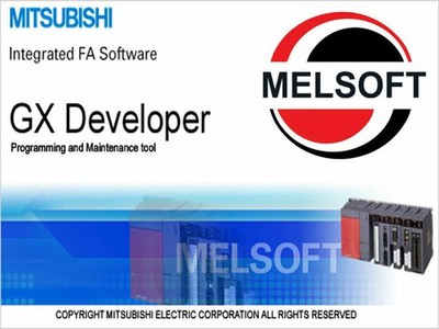 GX DEV Ladder Logic Migro 898C Programming Developer Software for FX, Q, L PLC