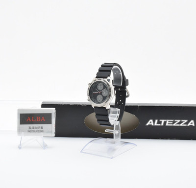 Rare [NEAR MINT] SEIKO ALBA NETZ TOYOTA ALTEZZA V655-6100 QZ Men's Watch JAPAN