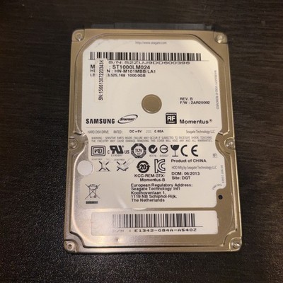 Samsung 250gb 2.5'' SATA 5400RPM (ST1000LM024 HN-M101MBB)