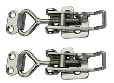 Adjustable Latch Buckle Cabinet Boxes Lever Handle Toggle Catch Latch Lock,Si...