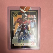 Panini 2024 Zenith Red Zone Autographs John Lynch #95 /99 Buccaneers