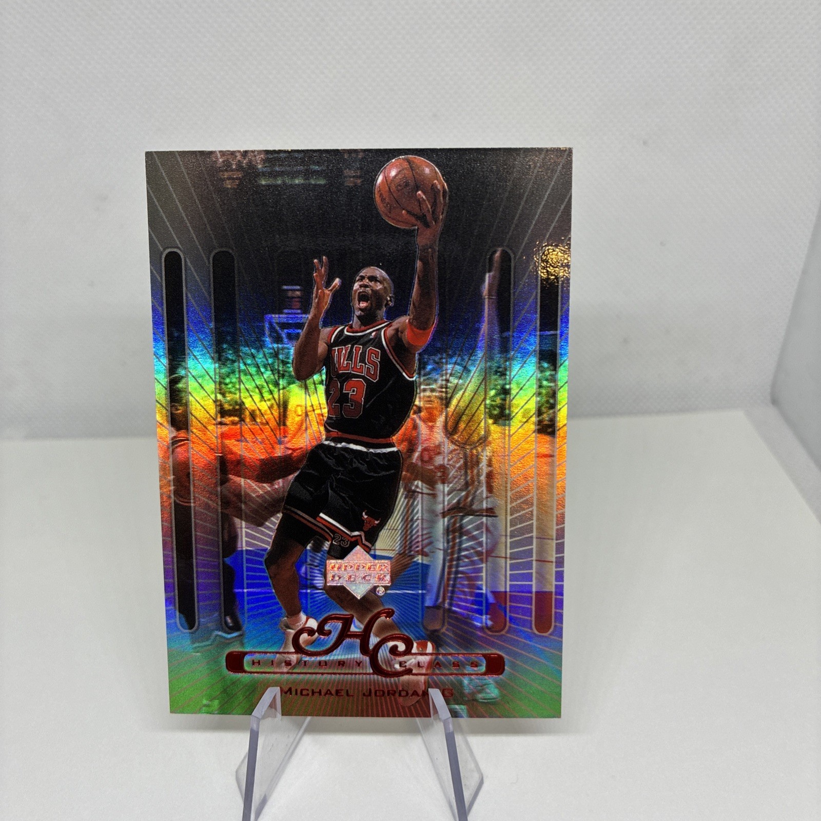 1999 upper deck history class michael jordan insert, HOLO #HC1