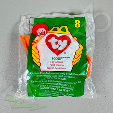 1998 McDonald  s Happy Meal Toy   Scoop the Pelican 8  TY Teenie Beanie Baby