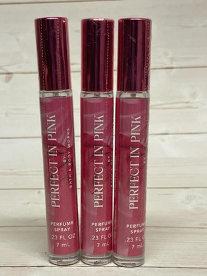 #ad #ad Bath amp; Body Works Perfect in Pink .23oz Perfume Spray x3 $31.47