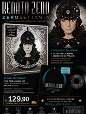 RENATO ZERO ZEROSETTANTA BOX + 45 RUNDEN SOND...