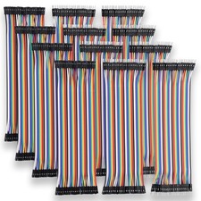 480pcs Breadboard Jumper Wires Kit   20cm to , to Female, Female to Female Mu...