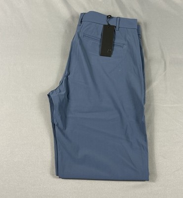 Greyson Montauk Golf Pants Trousers 34 x 32 Eel Blue Gray Polyamide MSRP $158