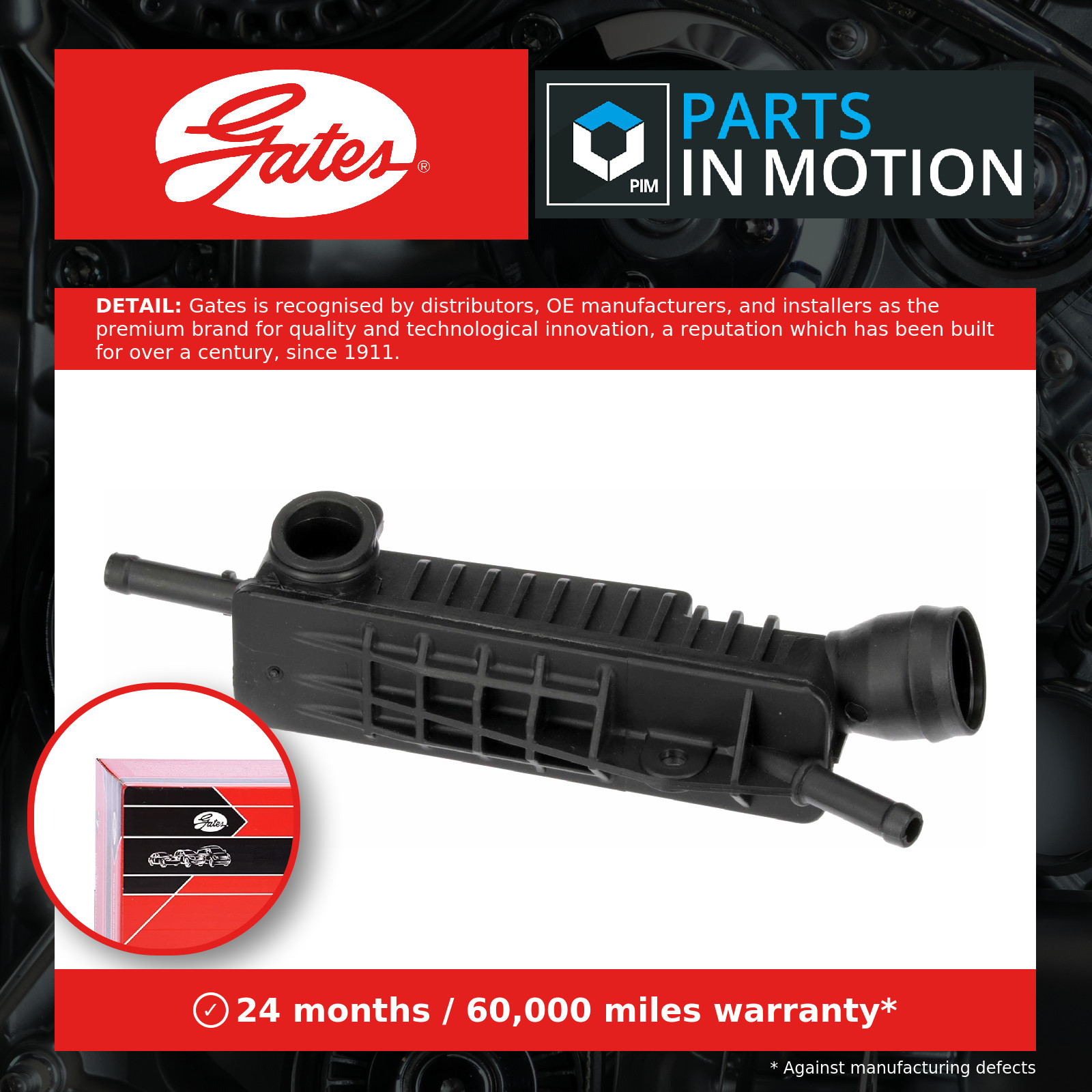 GATES-OE EMH944 Oil Separator, crankcase ventilation for SEAT,SKODA,VW - Image 7