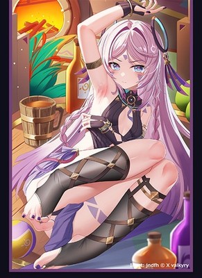 Genshin Impact Citlali / jndfh Doujin Card Sleeve Protector 60 Sheets C105