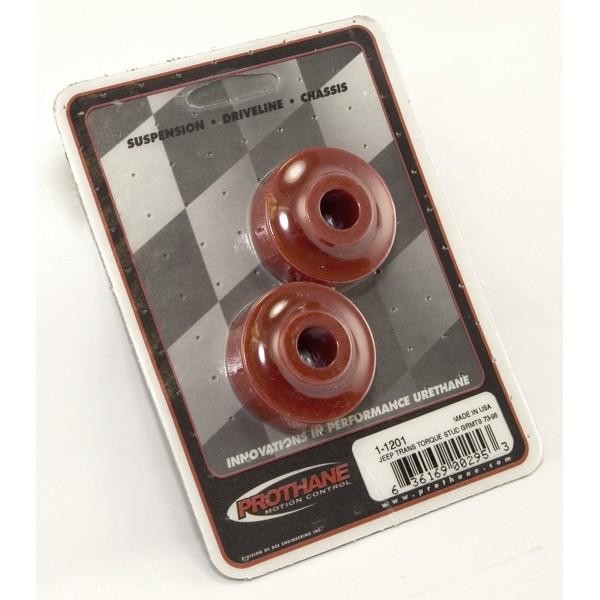 Silent bloc de bras de couple de transmission rouge en polyuréthane pour Jeep CJ et YJ