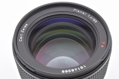 TOP MINT]Contax Planar Carl Zeiss T* 85mm f/1.4 AF Lens N Mount N1