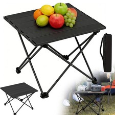 Campingtisch Klapptisch Gartentisch Klein Faltbar Camping Tisch mit Tragetasche