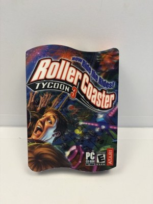 Roller Coaster Tycoon 3 (PC Game CD-ROM, 2004)