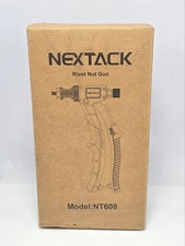 NEXTACK 8" Rivet Nut Tool Kit 160 Nutserts 8 Mandrels Step Drill Bit Case