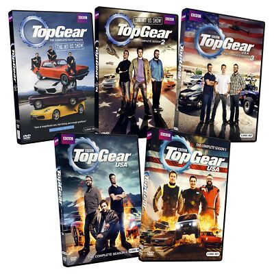Top Gear USA: The Complete Season 1,2,3,4 & 5 [DVD] New! | eBay