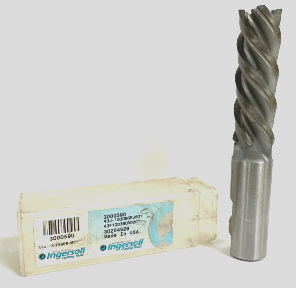 INGERSOLL CUTTER 3025492 4 FLUTE 1" DIAMETER eBay