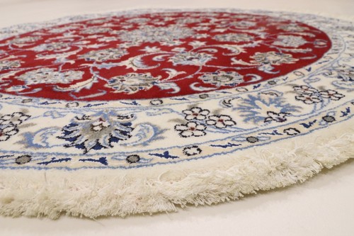 Orientteppich super Nain mit Seide ( 150 X 150 CM) Perserteppich Top Neu - Bild 4 von 8