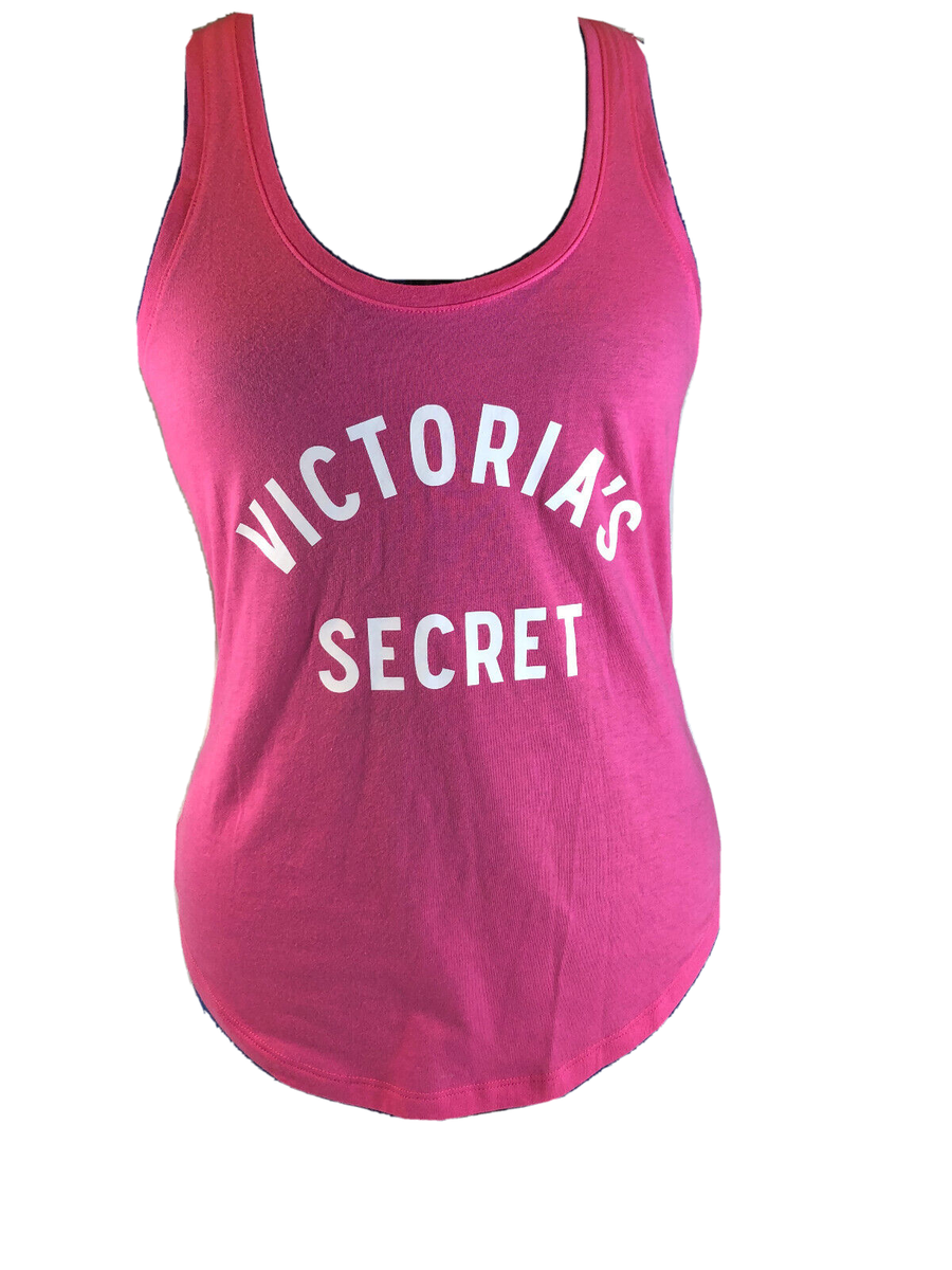Victorias Secret VS PINK Womens Sz XS Racer Back pink Tank Top