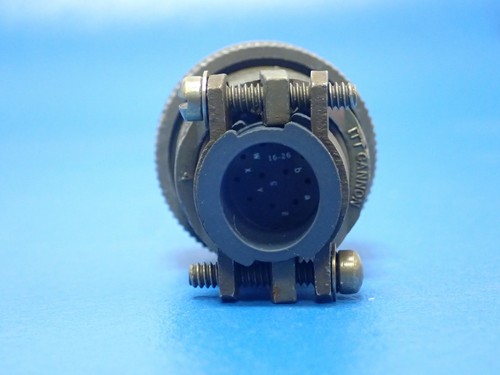 ITT CANNON KPSE06F16-26P CIRCULAR AIRCRAFT MIL SPEC CONNECTOR, NOS! - Picture 3 of 10