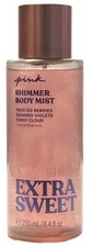 VICTORIA  S SECRET PINK LOVE SHIMMER EXTRA SWEET FRAGRANCE BODY MIST SPRAY 8.4 oz