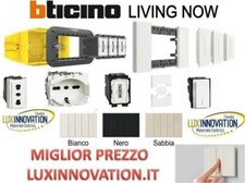 Bticino Living now k4001 k4005 Kw4180 kw00 k4703 MODULI STOCK presa interruttore