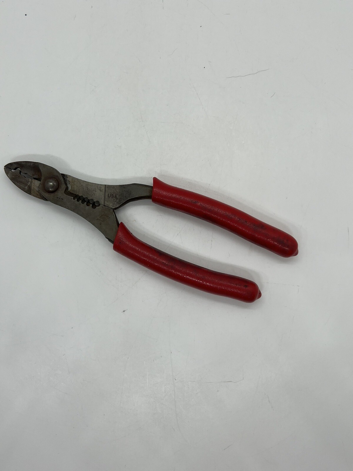 SNAP ON PWCS7ACF 7" RED SOFT GRIP WIRE STRIPPER CUTTER CRIMPER (25) eBay