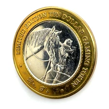 Mill City, Nevada Mr. B's Casino $10 Limited Edition Gaming Token .999 Silver