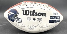 Signed football Denver Broncos   