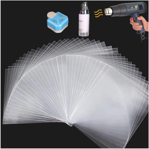 400 Pcs 4x6 Inch Clear Heat Shrink Wrap Bags for Packaging Soap Bath Bombs - 第 1/6 張圖片