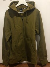 NIKE SB Hoodie Icon Full Zip AJ9731-399 Activewear Olive US Men Size M NEW NWT