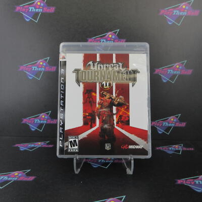 Unreal Tournament III PS3 PlayStation 3 Complete - 1 Year Warranty EX Cond