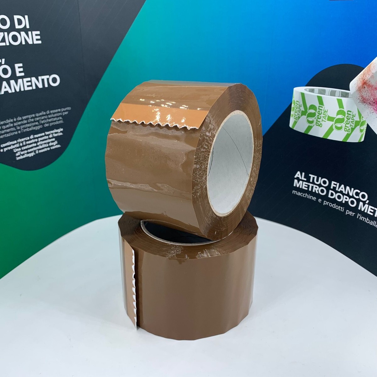 Nastro Da Pacchi Gps Generico Scotch Avana Marrone Per Imballaggi – 6 Rotoli Di Nastro Adesivo Kraft Resistente, 50 Mm X 66 M Nastro Pacchi Imballaggio - Foto 7